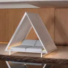 Tumbona de jardín de lujo de aluminio y tela - Frame Vineyard by Vondom Viadurini