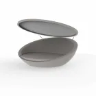 Diván de diseño moderno Ulm by Vondom, en resina de polietileno Viadurini