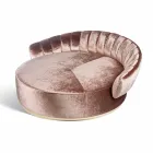 Sofá-cama en tejido 100% Made in Italy Belle 2 Viadurini