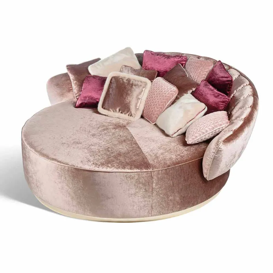 Sofá-cama en tejido 100% Made in Italy Belle 2 Viadurini