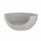 Sofá cama para exterior de diseño circular de lujo en polietileno - Ulm Moon by Vondom Viadurini