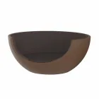 Sofá cama para exterior de diseño circular de lujo en polietileno - Ulm Moon by Vondom Viadurini