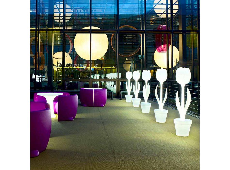 Decoración luminosa para interiores de diseño moderno - Tulip de Myyour Viadurini