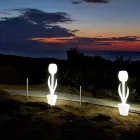 Decoración de muebles de jardín brillante de diseño moderno - Tulip de Myyour Viadurini