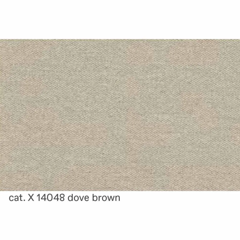 Sofá de 2 plazas de algodón con cubos laterales en MDF Made in Italy - Damasco Viadurini