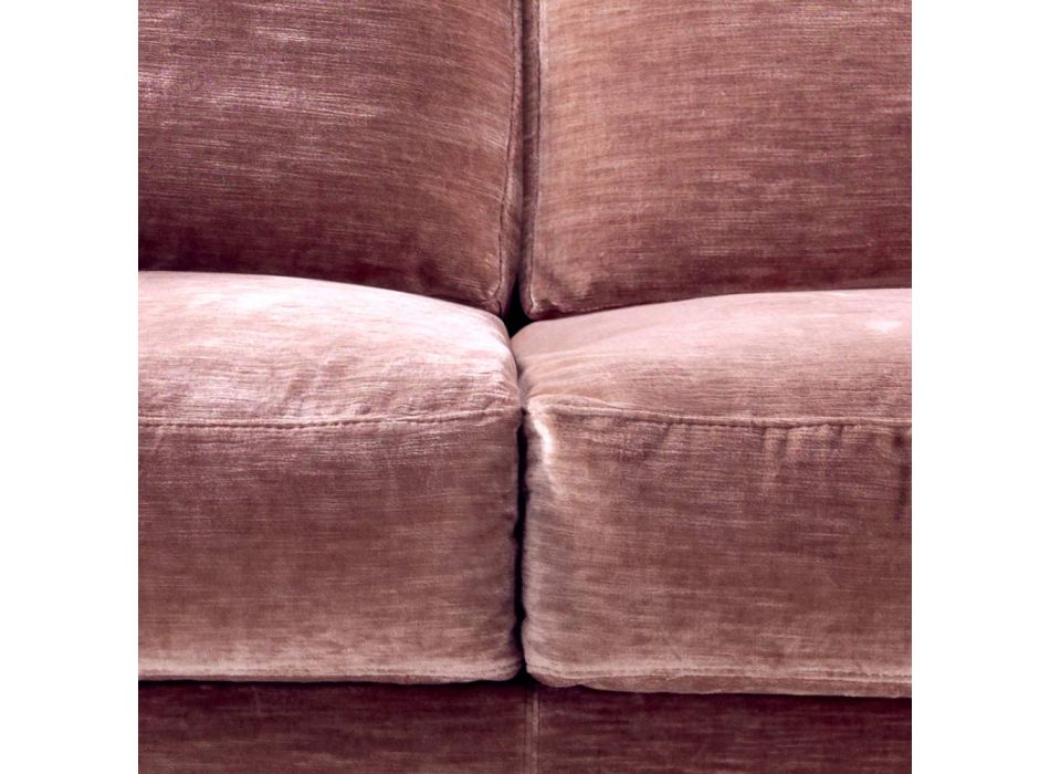Sofá 3 plazas tapizado de diseño Grilli York hecho en Italia Viadurini