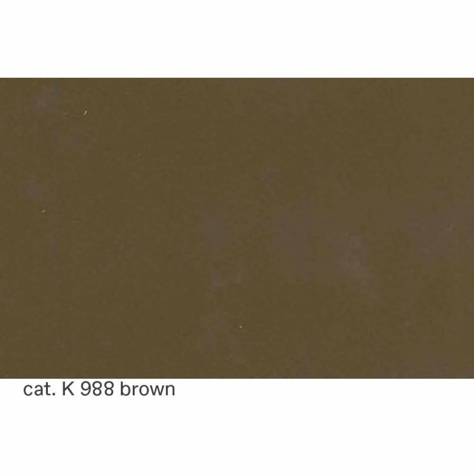 Sofá de 3 plazas tapizado en piel con pies lacados Made in Italy - Idra Viadurini