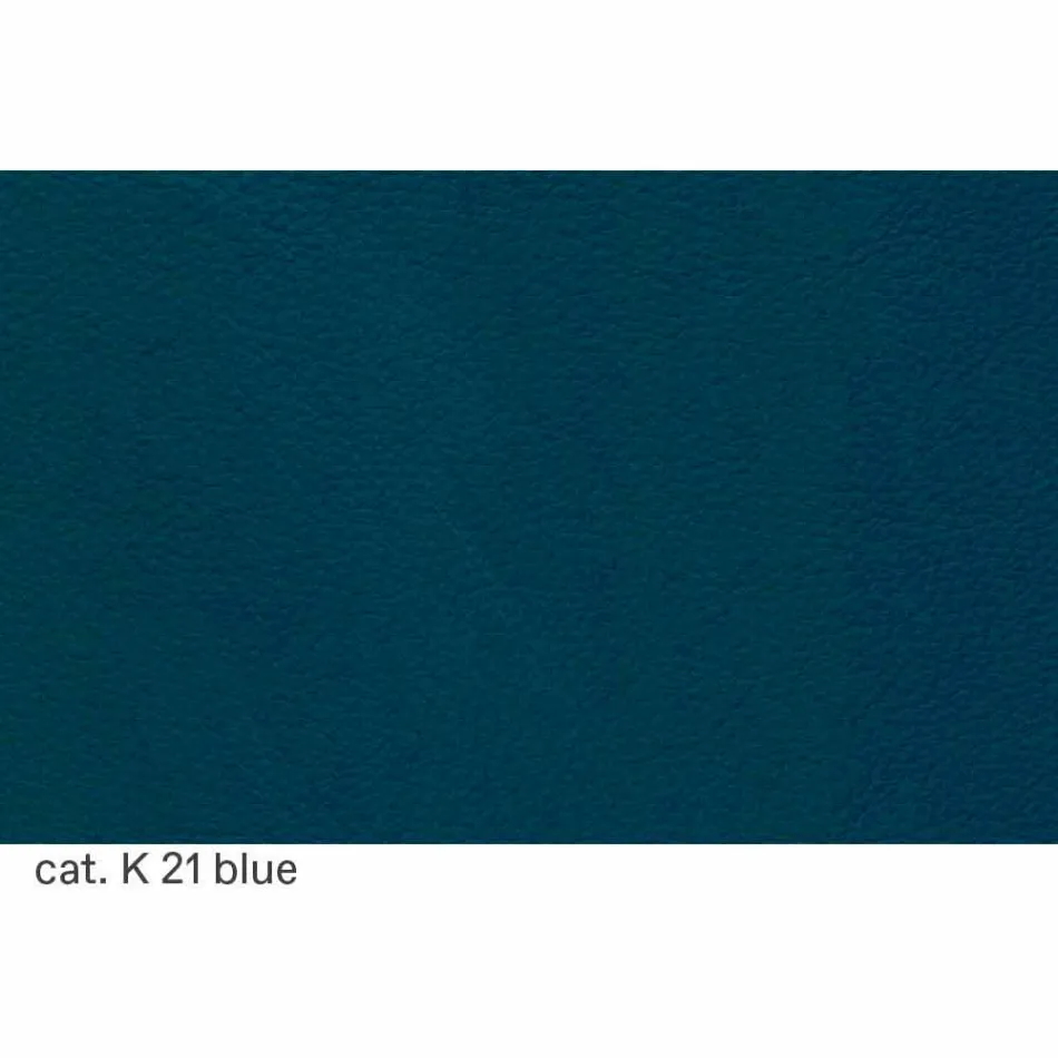 Sofá de 3 plazas tapizado en piel Made in Italy de alta calidad - Centauro Viadurini