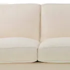 Sofá de 3 plazas tapizado en tela Made in Italy de alta calidad - Andromeda Viadurini