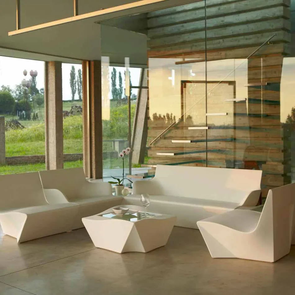 Deslice con apoyabrazos Deslice el diseño de color Kami Yon hecho en Italia Viadurini