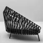 Sofá de exterior con cojines incluidos Made in Italy - Emmacross de Varaschin Viadurini