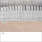 Tela tapizada apilable para exteriores de dos plazas para sofá - Smart by Varaschin Viadurini