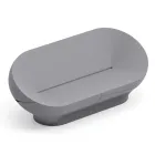 Sofá de exterior de polietileno disponible en varios colores - Toalla Viadurini