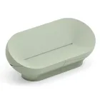 Sofá de exterior de polietileno disponible en varios colores - Toalla Viadurini