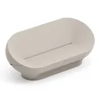 Sofá de exterior de polietileno disponible en varios colores - Toalla Viadurini