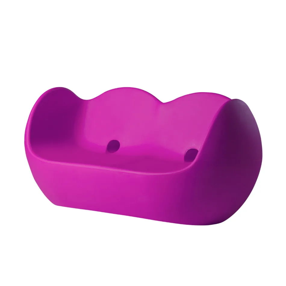 Sofá de exterior Slide Blossy de diseño moderno fabricado en Italia Viadurini