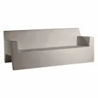 Sofá de jardín Jut by Vondom, en resina de polietileno, diseño Viadurini