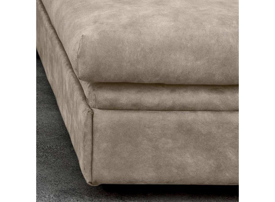Sofá de interior con reposacabezas reclinable Made in Italy - Unleashed Viadurini