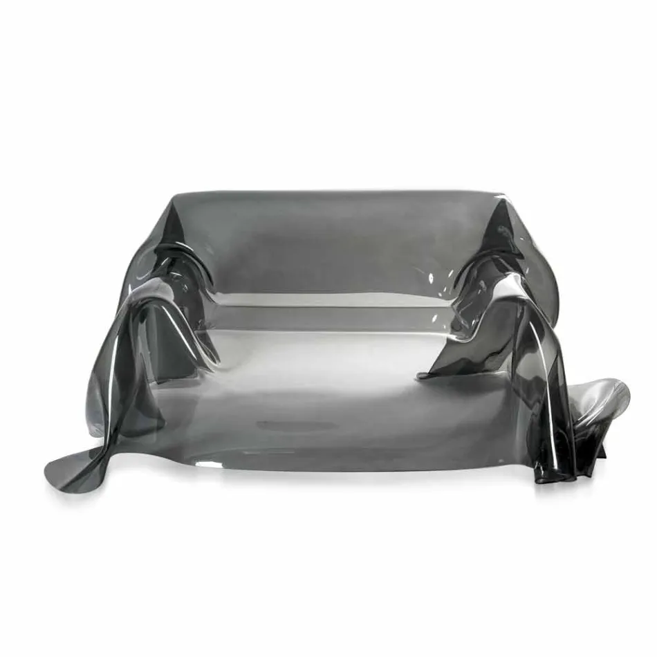 Sofá de diseño moderno Jolly en plexiglás, hecho en Italia Viadurini