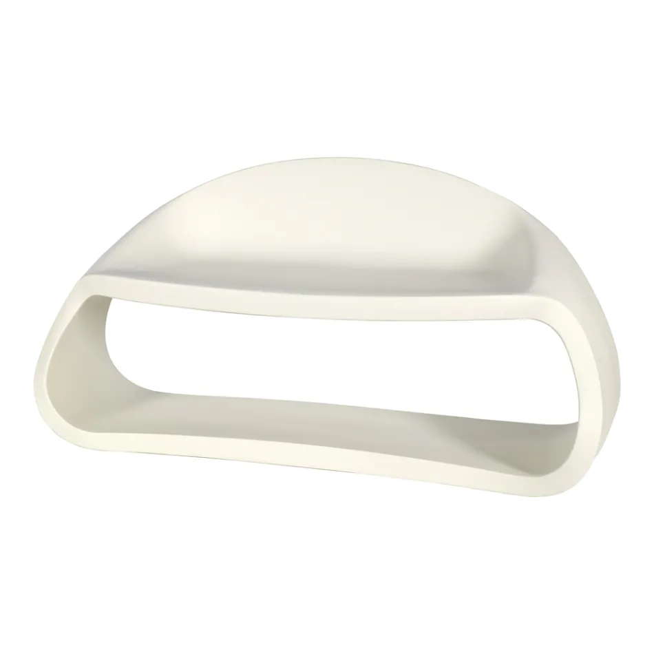 Sofá Dos Plazas Interior o Exterior en Polietileno Made in Italy - Dobles Viadurini