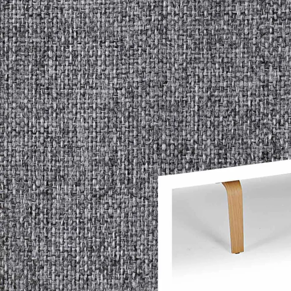 Sofá cama moderno Zeal by Innovation en tejido acolchado. Viadurini