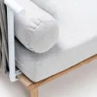 Sofá de Jardín Modular con 2 Respaldos de Cuerda - Bellatrix Viadurini