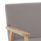 Sofá de Madera Maciza de Pino - Xenón Viadurini