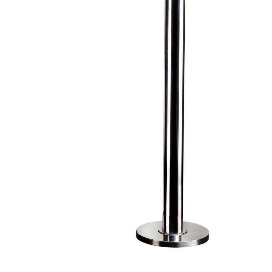 Ducha de jardín con rociador empotrado de acero inoxidable Made in Italy - Yuki Viadurini