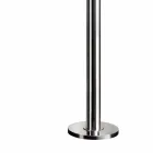 Ducha de jardín de acero con grifo temporizado Made in Italy - Norton Viadurini