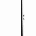 Ducha exterior de acero con lavapiés y temporizador Made in Italy - Modeo Viadurini