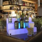 Expositor de botellas con tres escalones Made in Italy - Capo Viadurini