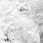 Funda de Almohada de Lino con Encaje Blanco para Cama de Diseño de Lujo Made in Italy - Kiss Viadurini