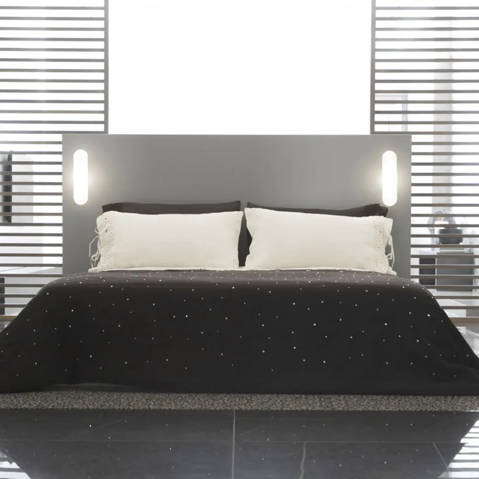 Funda de almohada de lino con encaje Poema y cordones mantequilla o negros Made in Italy - Masone Viadurini