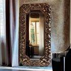 Espejo de pared de diseño nuevo barroco Fiam Veblèn hecho en Italia Viadurini
