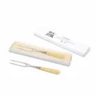 Tenedor rebanador de acero inoxidable Berti exclusivo para Viadurini - Besano Viadurini