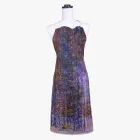 Delantal hecho a mano Pieza única estampada a mano en algodón - Viadurini by Marchi Viadurini