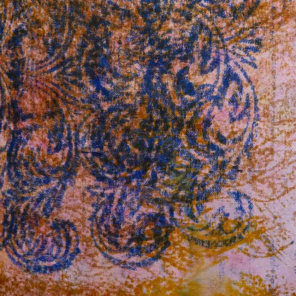 Delantal hecho a mano Estampado hecho a mano de una sola pieza en algodón - Marcas Viadurini