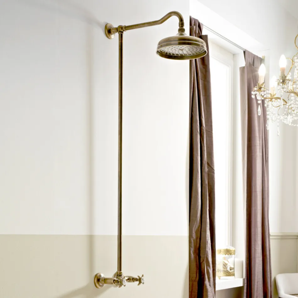 Grupo de ducha de latón artesanal de estilo clásico - Miriano Viadurini