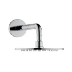 Cabezal de ducha y grupo de ducha de mano con roseta redonda o cuadrada - Kristio Viadurini