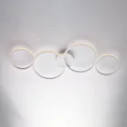 Iluminación de diseño en vidrio y metal hecha en Italia para crear - Aldebaran Viadurini