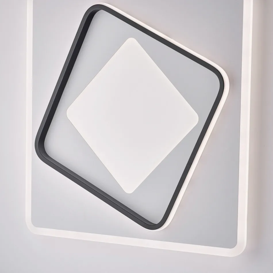 Iluminación de diseño en vidrio y metal fabricada en Italia para crear - Lupus Viadurini