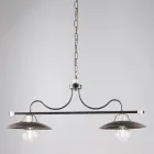 Iluminación de vidrio y metal fabricada en Italia para espacios refinados – Equinozio Viadurini