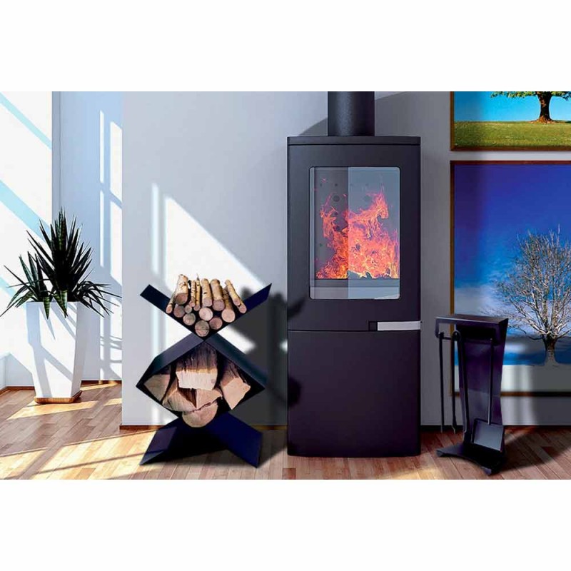 Juego de 4 herramientas de diseño para la chimenea Made in Italy