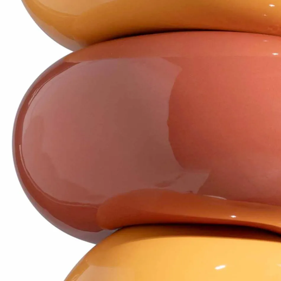 Lámpara de 3 elementos en cerámica de diferentes formas Made in Italy - Bumbum Viadurini