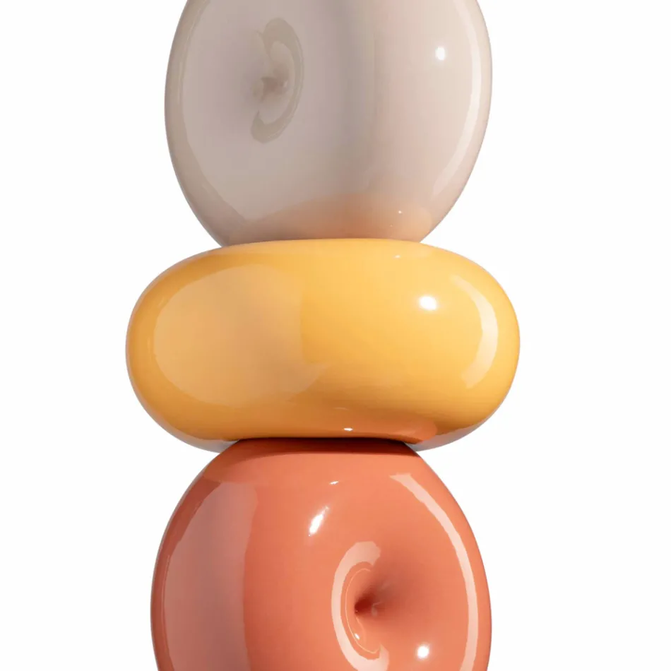 Lámpara de 4 elementos en cerámica de diferentes formas Made in Italy - Bumbum Viadurini