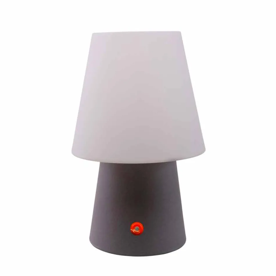 Lámpara LED recargable en plástico de colores para interior o exterior - Fungostar Viadurini