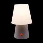 Lámpara LED recargable en plástico de colores para interior o exterior - Fungostar Viadurini