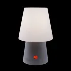 Lámpara LED recargable en plástico de colores para interior o exterior - Fungostar Viadurini