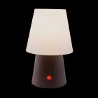 Lámpara LED recargable en plástico de colores para interior o exterior - Fungostar Viadurini