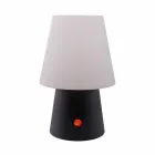 Lámpara LED recargable en plástico de colores para interior o exterior - Fungostar Viadurini